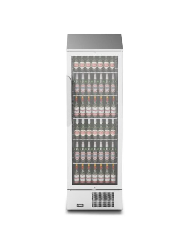 F77/510 - IMC Mistral TC60 Bottle Cooler [Front Load] - Glass Door - Stainless Steel Frame - H 1850 mm - W 600 mm