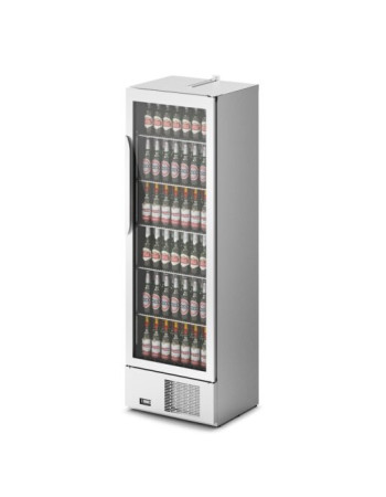 F77/560 - IMC Mistral TC60 Bottle Cooler [Front Load] - Glass Door - Stainless Steel Frame - H 1850 mm - W 600 mm - 0.759 kW