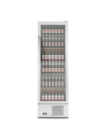 F77/560 - IMC Mistral TC60 Bottle Cooler [Front Load] - Glass Door - Stainless Steel Frame - H 1850 mm - W 600 mm - 0.759 kW