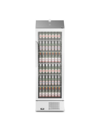 F77/560 - IMC Mistral TC60 Bottle Cooler [Front Load] - Glass Door - Stainless Steel Frame - H 1850 mm - W 600 mm - 0.759 kW