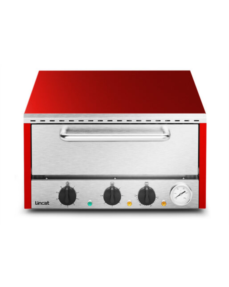 LDPO/R - Lincat Lynx 400 Electric Counter-top Pizza Oven - Single-Deck - Red - W 530 mm - 2.2 kW LDPO/R - Lincat Lynx 400 Electric Counter-top Pizza Oven - Single-Deck - Red - W 530 mm - 2.2 kW
