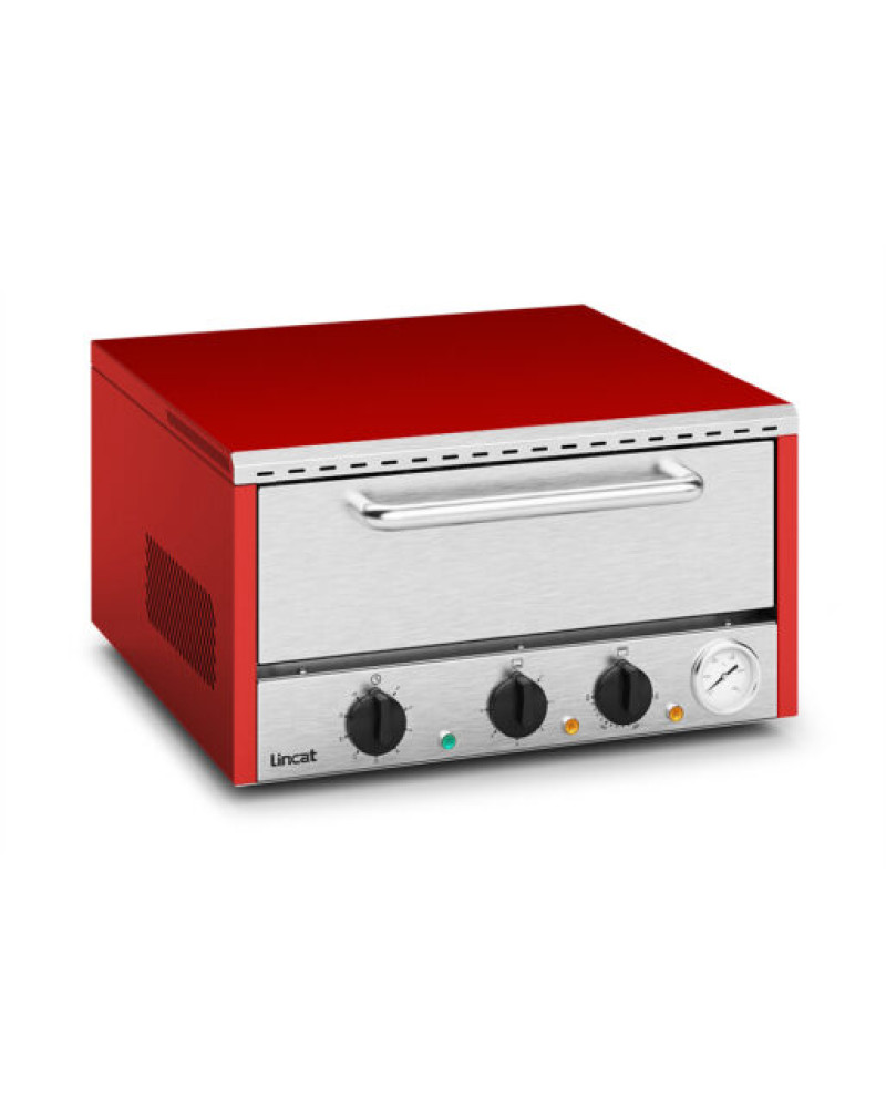 LDPO/R - Lincat Lynx 400 Electric Counter-top Pizza Oven - Single-Deck - Red - W 530 mm - 2.2 kW LDPO/R - Lincat Lynx 400 Electric Counter-top Pizza Oven - Single-Deck - Red - W 530 mm - 2.2 kW