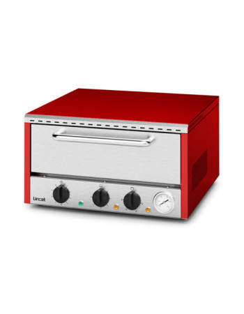 LDPO/R - Lincat Lynx 400 Electric Counter-top Pizza Oven - Single-Deck - Red - W 530 mm - 2.2 kW