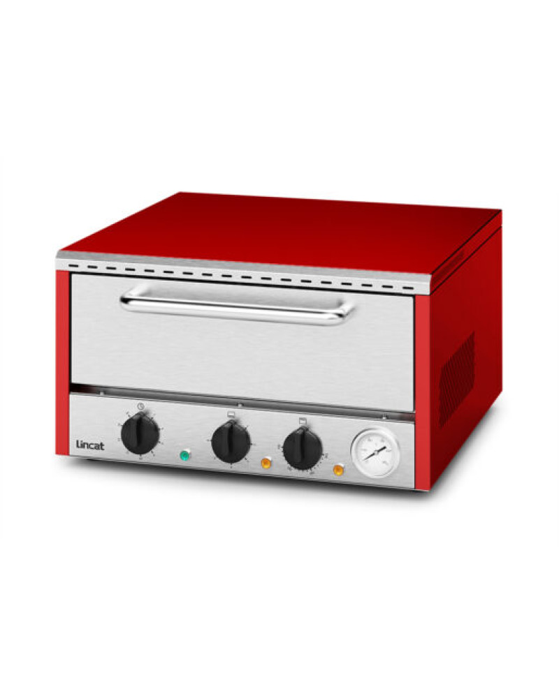 LDPO/R - Lincat Lynx 400 Electric Counter-top Pizza Oven - Single-Deck - Red - W 530 mm - 2.2 kW LDPO/R - Lincat Lynx 400 Electric Counter-top Pizza Oven - Single-Deck - Red - W 530 mm - 2.2 kW
