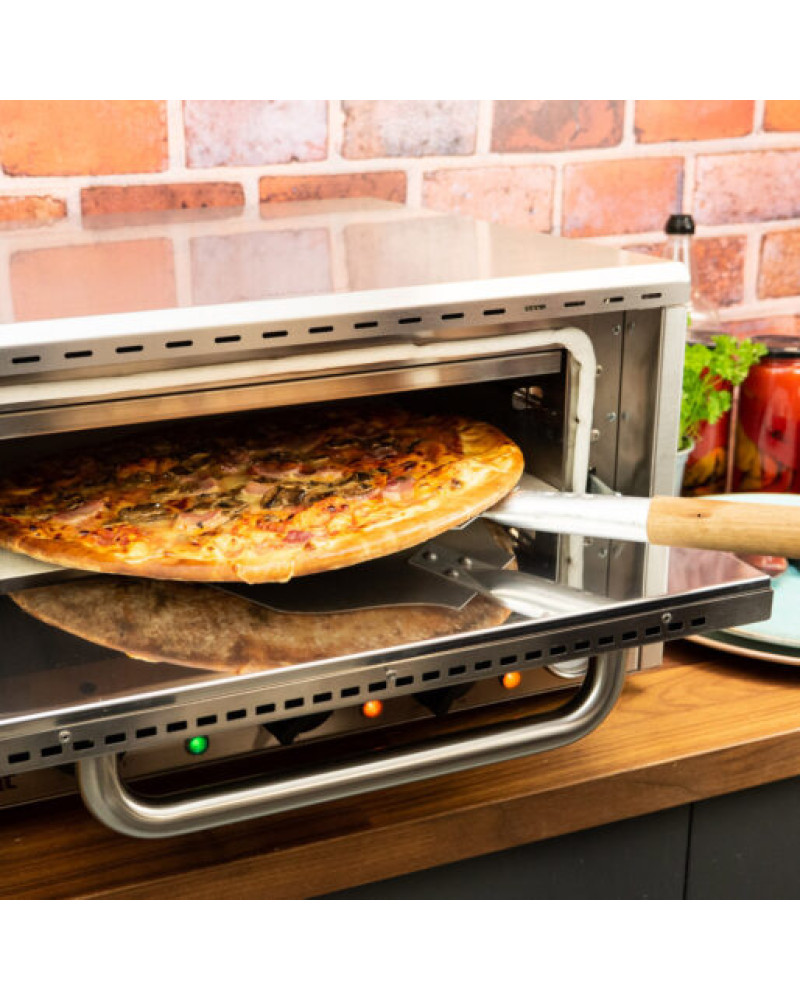 LDPO/S - Lincat Lynx 400 Electric Counter-top Pizza Oven - Single-Deck - Stainless Steel - W 530 mm - 2.2 kW LDPO/S - Lincat Lynx 400 Electric Counter-top Pizza Oven - Single-Deck - Stainless Steel - W 530 mm - 2.2 kW