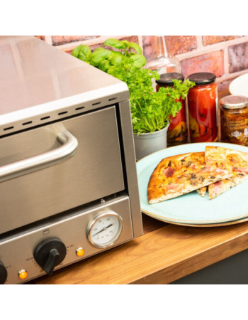 LDPO/S - Lincat Lynx 400 Electric Counter-top Pizza Oven - Single-Deck - Stainless Steel - W 530 mm - 2.2 kW LDPO/S - Lincat Lynx 400 Electric Counter-top Pizza Oven - Single-Deck - Stainless Steel - W 530 mm - 2.2 kW