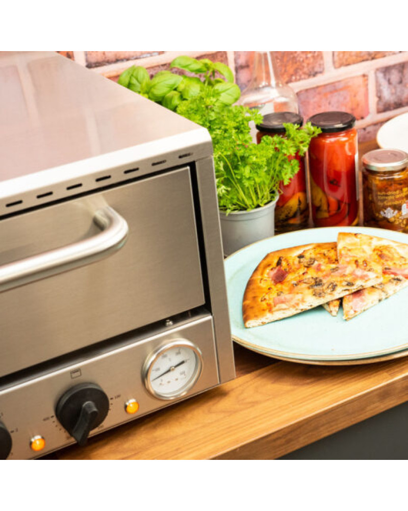 LDPO/S - Lincat Lynx 400 Electric Counter-top Pizza Oven - Single-Deck - Stainless Steel - W 530 mm - 2.2 kW LDPO/S - Lincat Lynx 400 Electric Counter-top Pizza Oven - Single-Deck - Stainless Steel - W 530 mm - 2.2 kW