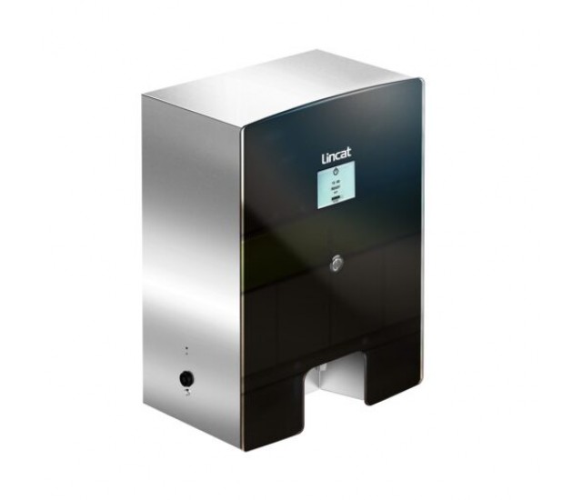 WMB5FX/PB/B - Lincat FilterFlow WMB Wall Mounted Automatic Fill Push Button Boiler - Black Glass - 5L Capacity - 3.0 kW