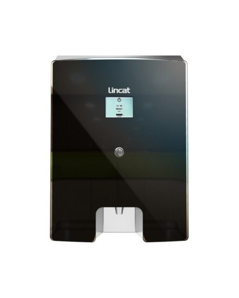 WMB5FX/PB/B - Lincat FilterFlow WMB Wall Mounted Automatic Fill Push Button Boiler - Black Glass - 5L Capacity - 3.0 kW WMB5FX/PB/B - Lincat FilterFlow WMB Wall Mounted Automatic Fill Push Button Boiler - Black Glass - 5L Capacity - 3.0 kW