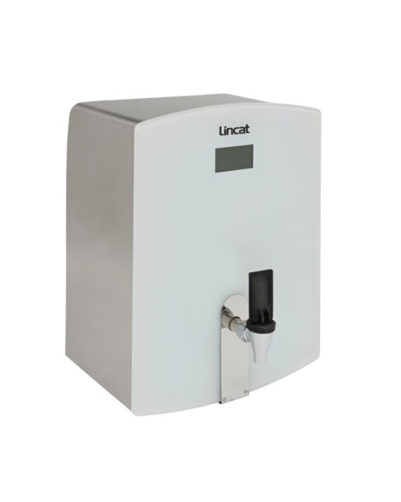 WMB7F/W - Lincat FilterFlow WMB Wall Mounted Automatic Fill Boiler - White Glass - 7L Capacity - 3.0 kW WMB7F/W - Lincat FilterFlow WMB Wall Mounted Automatic Fill Boiler - White Glass - 7L Capacity - 3.0 kW