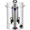 80 Cups 9 LT Stainless Steel Electric Tea Maker | Commercial-Grade Tea Urn with Automatic Heat Control, Water & Tea Indicators | Perfect for Catering, Cafes & Large Events