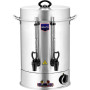 80 Cups 9 LT Stainless Steel Electric Tea Maker | Commercial-Grade Tea Urn with Automatic Heat Control, Water & Tea Indicators | Perfect for Catering, Cafes & Large Events 80 Cups 9 LT Stainless Steel Electric Tea Maker | Commercial-Grade Tea Urn with Automatic Heat Control, Water & Tea Indicators | Perfect for Catering, Cafes & Large Events