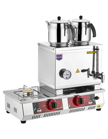 24L Single Pot Gas Tea Cooker with CE Certification | Commercial Stainless Steel Tea Urn for Outdoor Catering, Cafes & Restaurants | Energy-Efficient Gas-Powered Design 24L Single Pot Gas Tea Cooker with CE Certification | Commercial Stainless Steel Tea Urn for Outdoor Catering, Cafes & Restaurants | Energy-Efficient Gas-Powered Design
