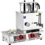 24L Single Pot Gas Tea Cooker with CE Certification | Commercial Stainless Steel Tea Urn for Outdoor Catering, Cafes & Restaurants | Energy-Efficient Gas-Powered Design 24L Single Pot Gas Tea Cooker with CE Certification | Commercial Stainless Steel Tea Urn for Outdoor Catering, Cafes & Restaurants | Energy-Efficient Gas-Powered Design