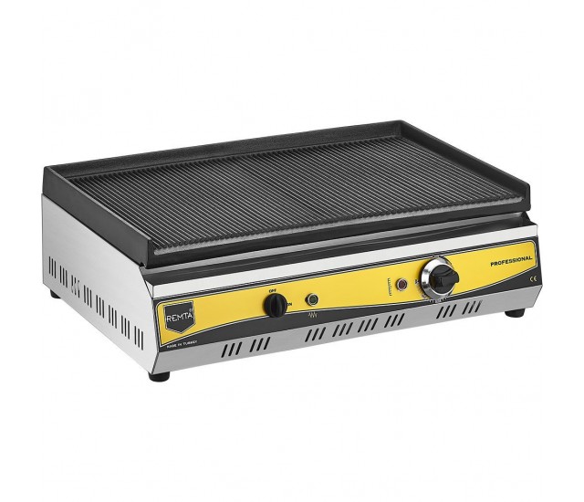 70 cm Full Ribbed cast iron commercial Electric grill griddle