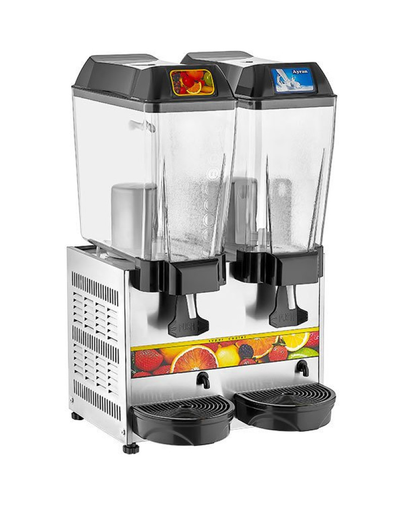 Double Sherbet + Ayran Cooler 20+20 lt