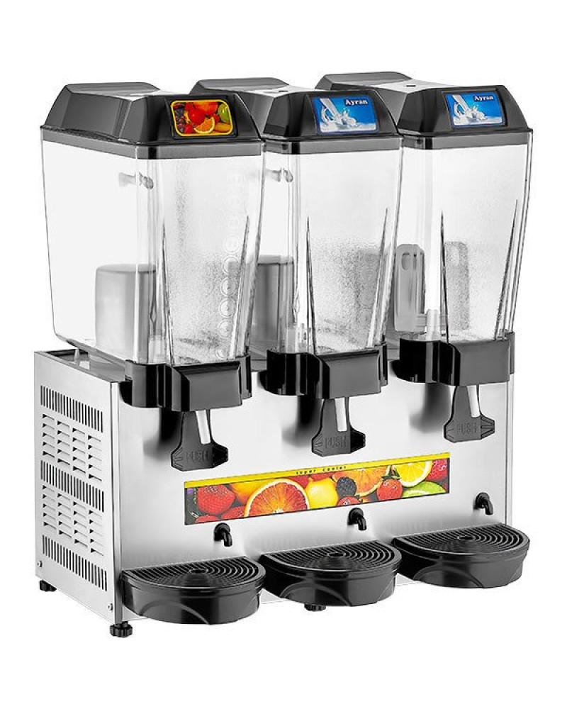 Triple Sherbet+Ayran+Ayran Cooler 20+20+20 lt