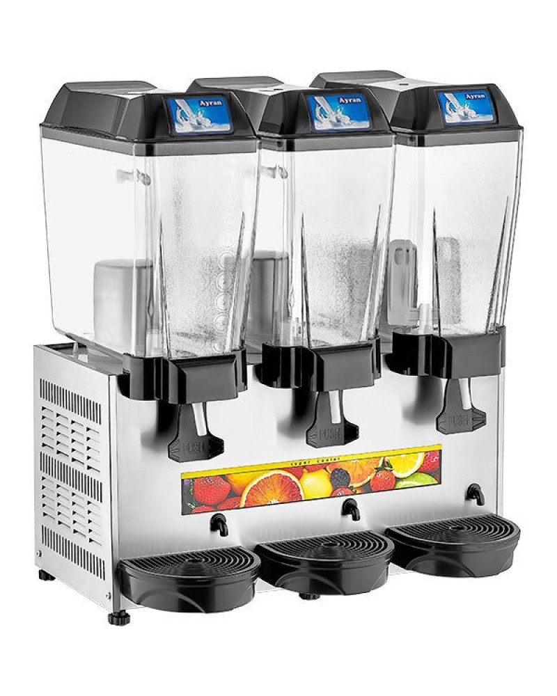 Triple Ayran Cooler 20+20+20 lt