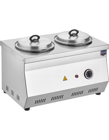 Double Soup Warmer 9+9 lt Double Soup Warmer 9+9 lt