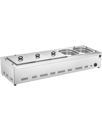 5 Pot Steel Top Bain-Marie Electric 5 Pot Steel Top Bain-Marie Electric