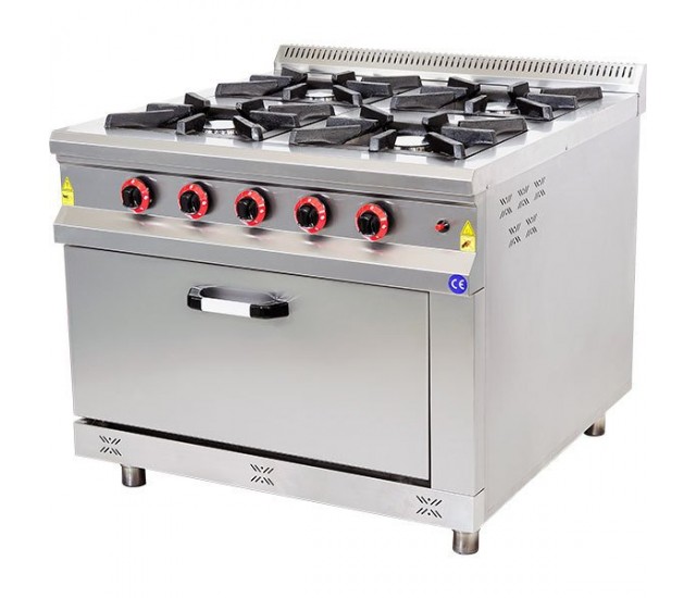 Range Oven Gas CE Certified 1 m2