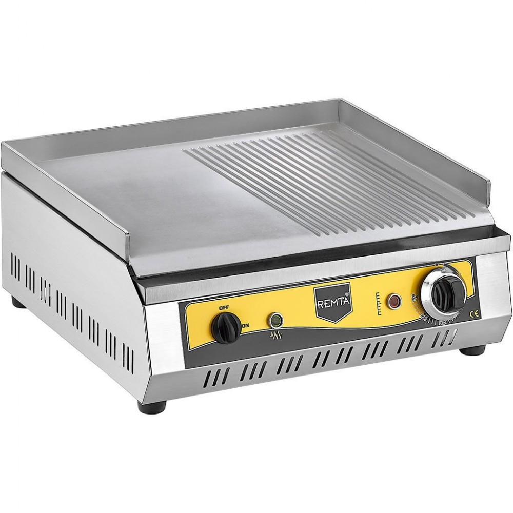 50 cm Hot Plate Half Ribbedd Grill Electric griddle