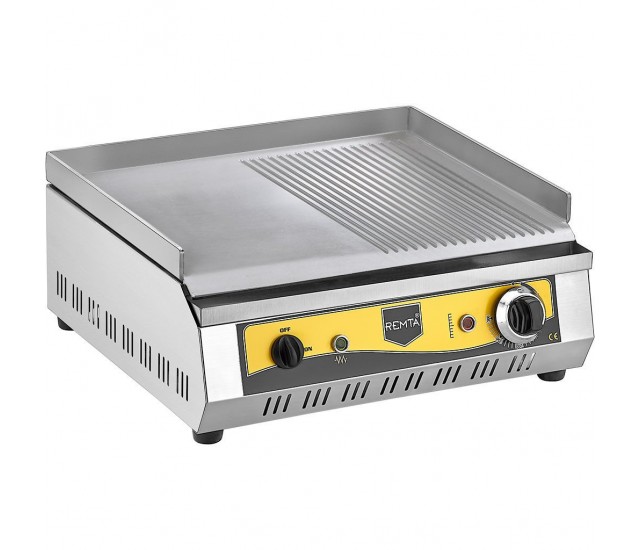 50 cm Hot Plate Half Ribbedd Grill Electric griddle