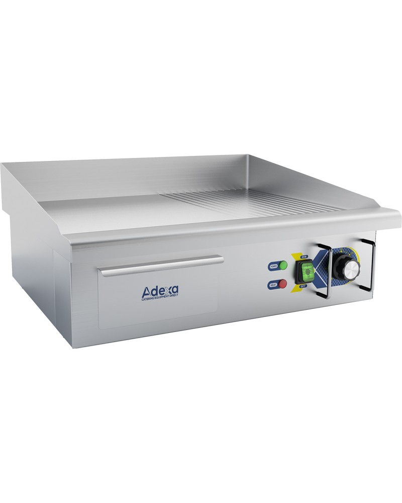 Commercial Griddle Smooth/Ribbed 560x500x240mm 3kW Electric | TurcoBazaar EG5482