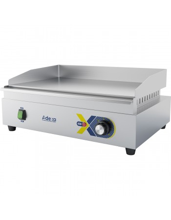 Commercial Griddle Smooth 550x417x240mm Chromed 2.4kW Electric | TurcoBazaar EG550D