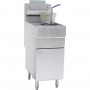 Twin Basket Professional Free standing Fryer Natural gas Single tank 25 litres 35kW | TurcoBazaar GF120