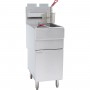 Professional Free standing Fryer Natural gas Twin tank 2x12 litres 35kW | TurcoBazaar GF120T