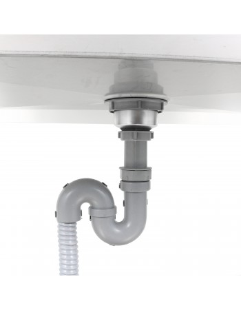 Commercial Pot Wash Sink Stainless steel 1 bowl Splashback 1800x600x900mm Square legs | TurcoBazaar PSA18060