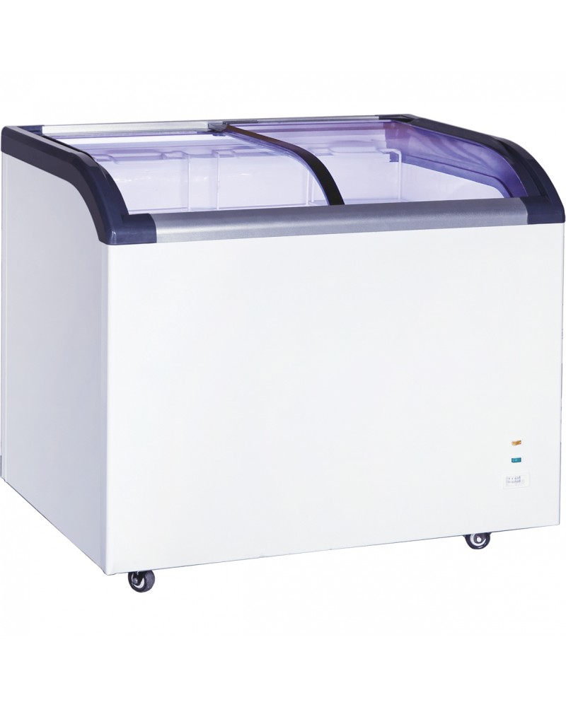 Commercial Display Chest freezer Curved sliding glass lid 190 litres | TurcoBazaar LVNT266 Commercial Display Chest freezer Curved sliding glass lid 190 litres | TurcoBazaar LVNT266