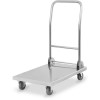 Platform trolley Stainless steel 800kg Folding handle 1100x600x1060mm | TurcoBazaar ST047C