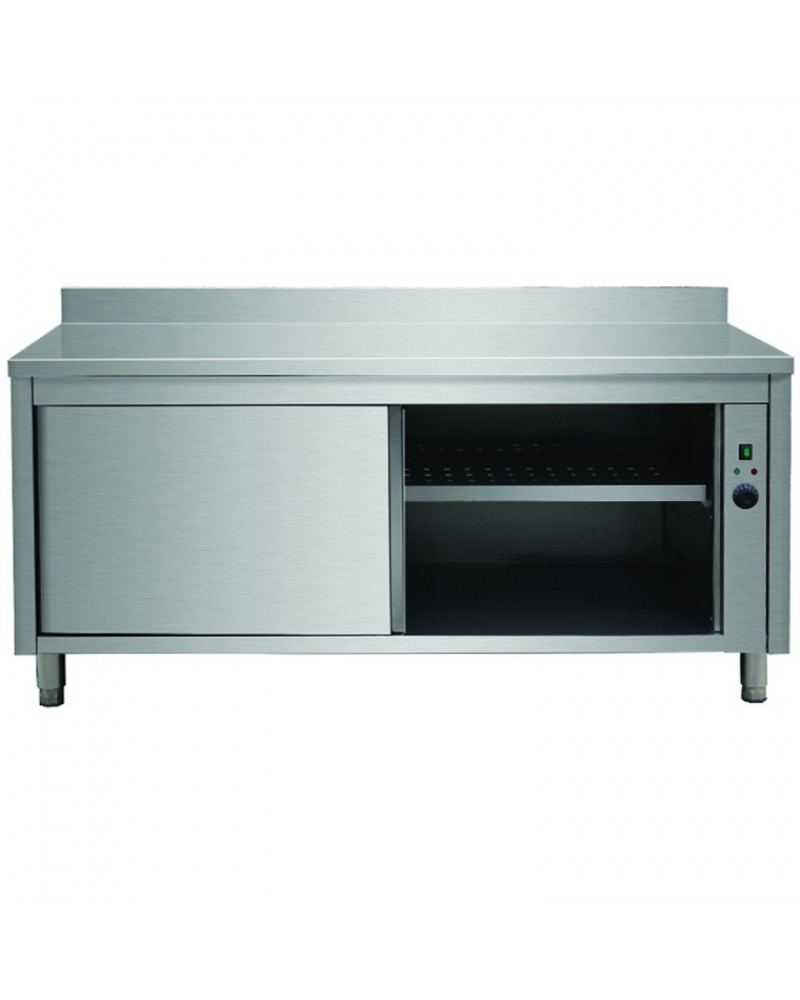 Professional Heated Cupboard Stainless steel Sliding doors Width 2000mm Depth 700mm | TurcoBazaar THWSR207