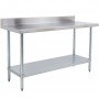 Commercial Stainless Steel Work Table Bottom shelf Upstand 2100x700x900mm | TurcoBazaar WT70210GB