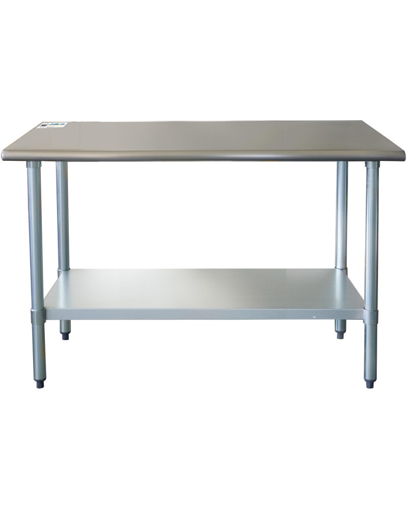 Commercial Work table Stainless steel Bottom shelf 1200x600x900mm | TurcoBazaar WTG600X1200