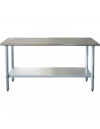 Commercial Work table Stainless steel Bottom shelf 1500x600x900mm | TurcoBazaar WTG600X1500