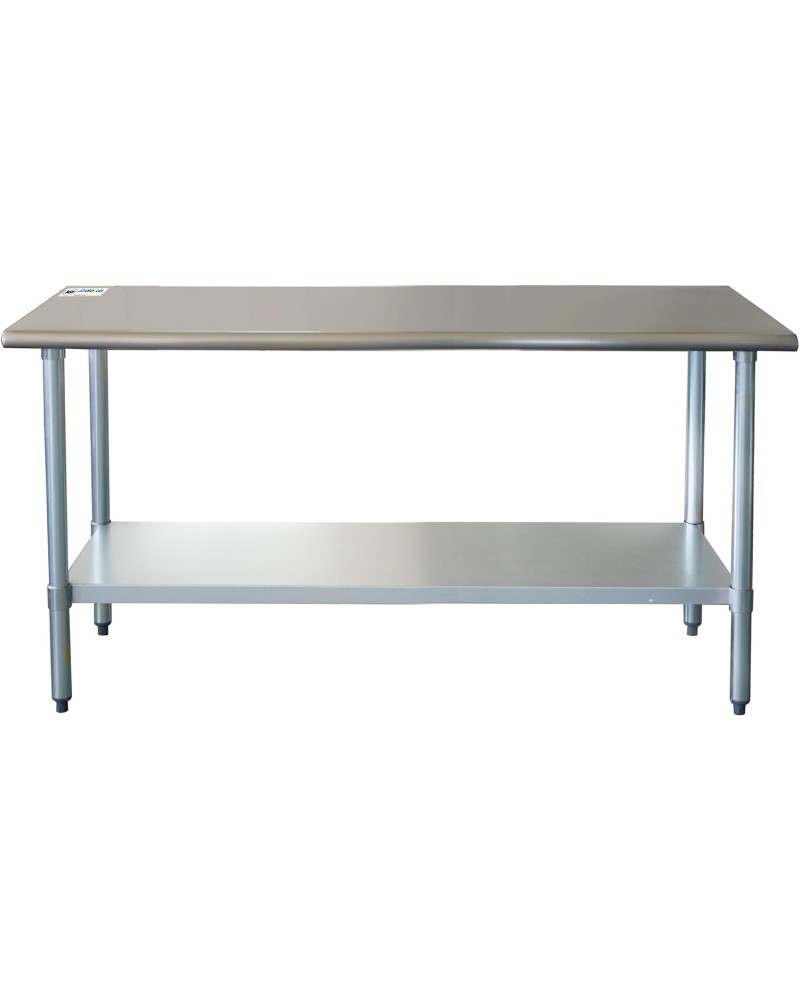 Commercial Work table Stainless steel Bottom shelf 1500x600x900mm | TurcoBazaar WTG600X1500