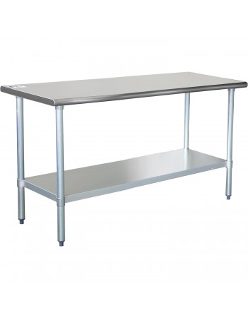Commercial Work table Stainless steel Bottom shelf 1500x600x900mm | TurcoBazaar WTG600X1500