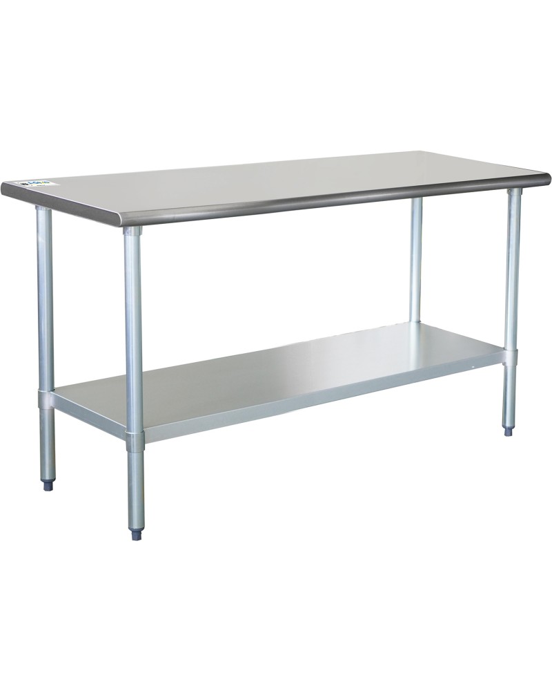 Commercial Work table Stainless steel Bottom shelf 1500x600x900mm | TurcoBazaar WTG600X1500