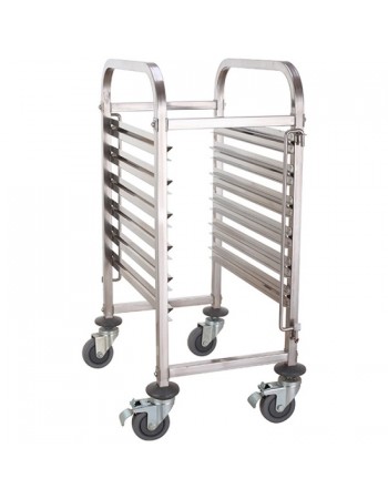 Rack/Tray/Pan Trolley Stainless steel Gastronorm GN1/1 6 tier |  RT1106 Rack/Tray/Pan Trolley Stainless steel Gastronorm GN1/1 6 tier |  RT1106