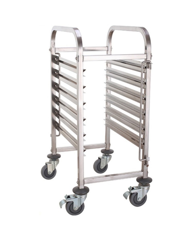 Rack/Tray/Pan Trolley Stainless steel Gastronorm GN1/1 6 tier | RT1106 Rack/Tray/Pan Trolley Stainless steel Gastronorm GN1/1 6 tier | RT1106