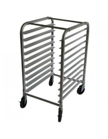 Rack/Tray/Pan Trolley Aluminium for 660x460x980mm sheet pan 10 tier |  ALRK10 Rack/Tray/Pan Trolley Aluminium for 660x460x980mm sheet pan 10 tier |  ALRK10