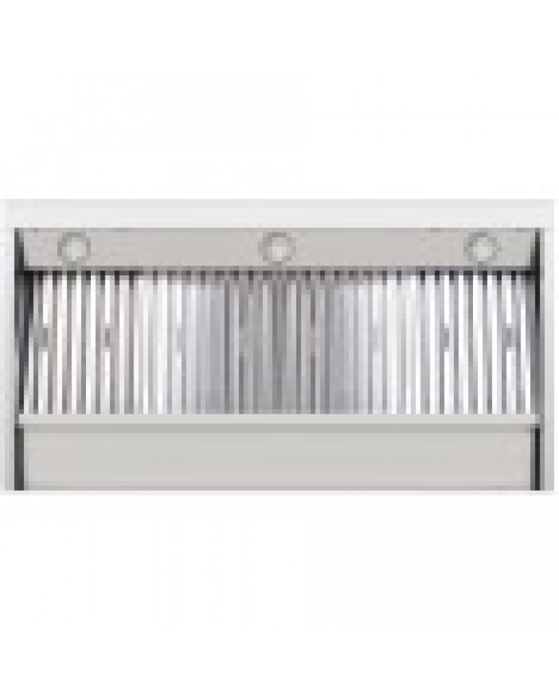 Commercial Extraction Canopy with Filter, Range Hood, Fan, Lights & Speed Control 1200mm | TurcoBazaar AP238PS8348