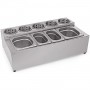 Commercial Condiment & Cutlery Holder including pans |  CH004