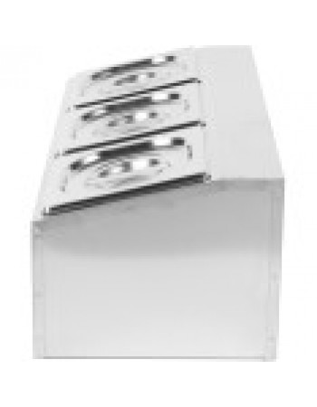 Commercial Condiment Holder including 3xGN1/6-100mm pans & lids | CHD03A Commercial Condiment Holder including 3xGN1/6-100mm pans & lids | CHD03A