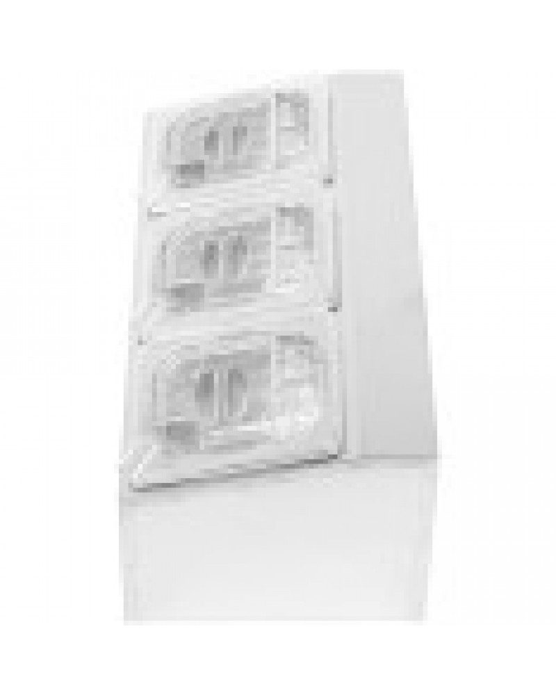 Commercial Condiment Holder including 3xGN1/6-100mm pans & fliptop lids | CHD03APCFL Commercial Condiment Holder including 3xGN1/6-100mm pans & fliptop lids | CHD03APCFL