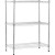 Commercial Shelving unit 3 tier 750kg Width 1200mm Depth 600mm Chrome wire |  AMJ312