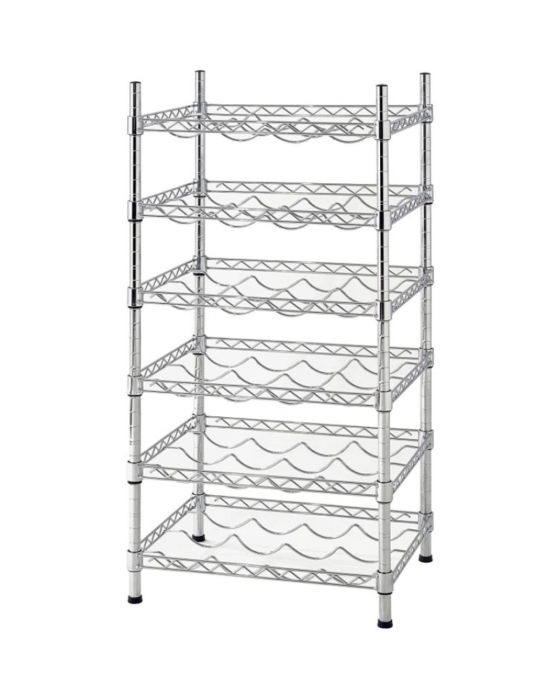 Commercial 6 Tier Wine Rack 450x350x900mm | CJB1446 Commercial 6 Tier Wine Rack 450x350x900mm | CJB1446